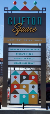 Clifton Square Sign